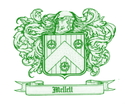 Mellett Family Crest Swinford Co Mayo (Mellett's Pub)