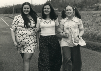 Sheila, Mary & Midge Mellett at Marys 21st